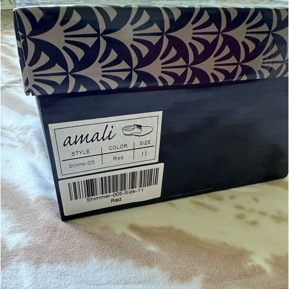 Men’s Red Sparkle Shoes - Picture 5 of 9